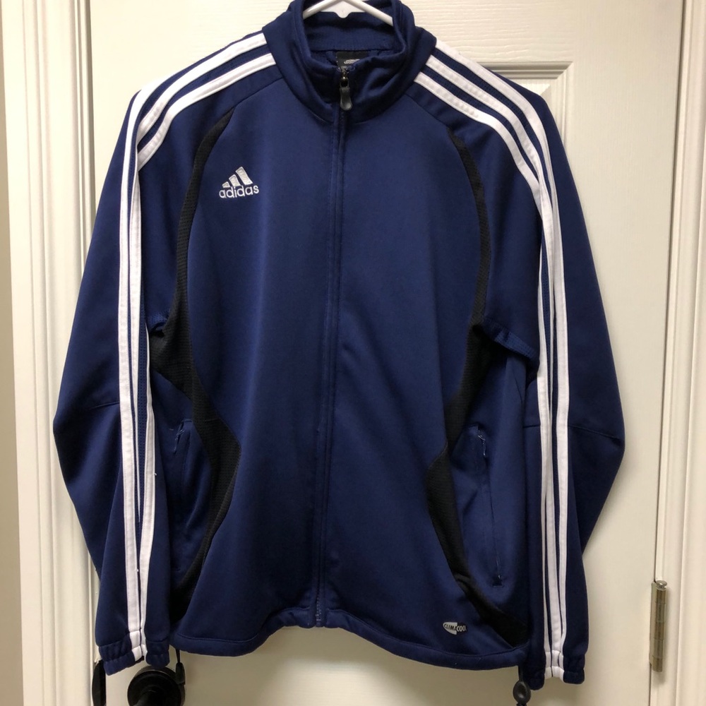 Adidas Dri Fit Zip Up